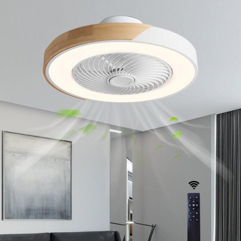 Integrated LED Bladeless Ceiling Fan Light – Luxe Lighting