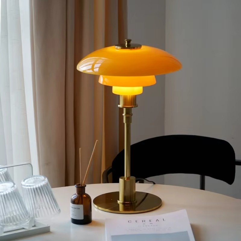 Contemporary Danish Designer Table Lamp - Warm LED Light – Luxe Lighting