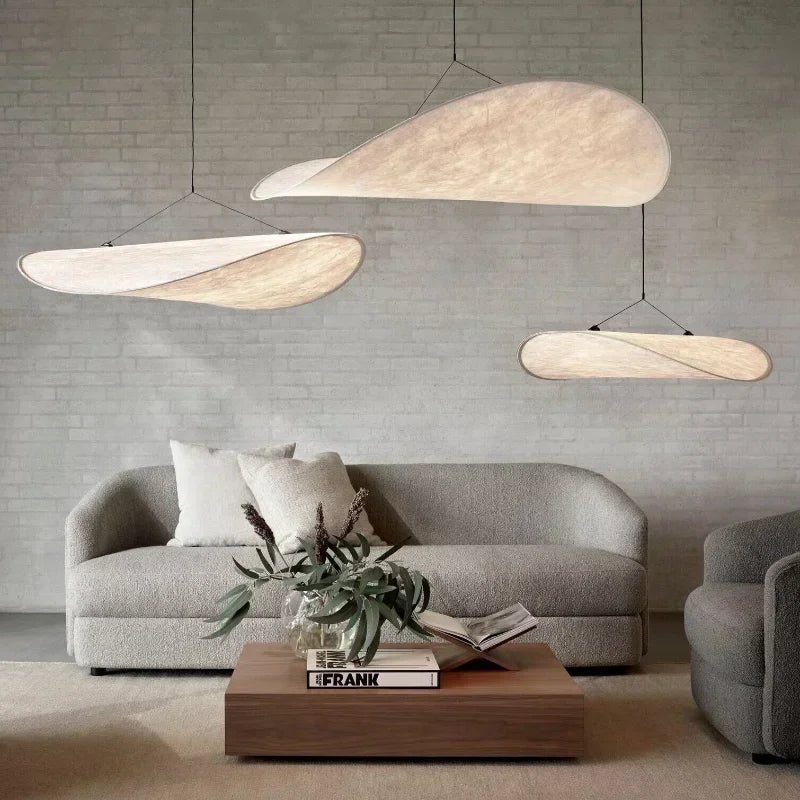 Japanese Silk Handmade Chandelier with Elegant Design – Luxe Lighting