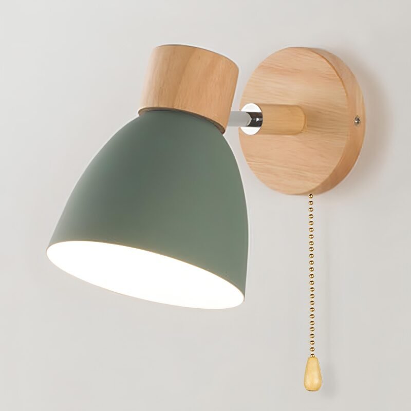 Modern Scandinavian Wall Lights with Pull Switch – Luxe Lighting