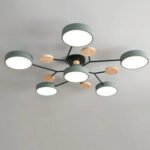 Modern Halo LED Semi-Flush Ceiling Light for Stylish Spaces – Luxe Lighting