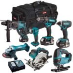 18V 7 Piece Cordless Kit with 3 x 5.0Ah Batteries T4TKIT-44