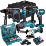 18V 6 Piece Kit with 3 x 5.0Ah Batteries Charger &amp