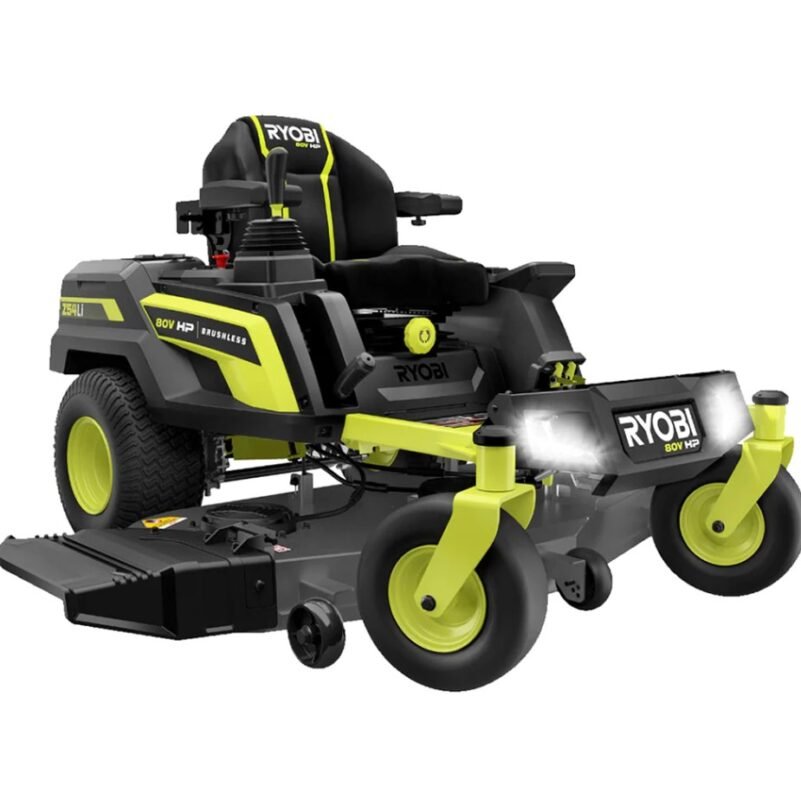 80V HP Brushless 54 in. Battery Electric Cordless Zero Turn Mower &amp