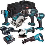 18V 6 Piece Combo Kit 3 x 5.0Ah Batteries &amp