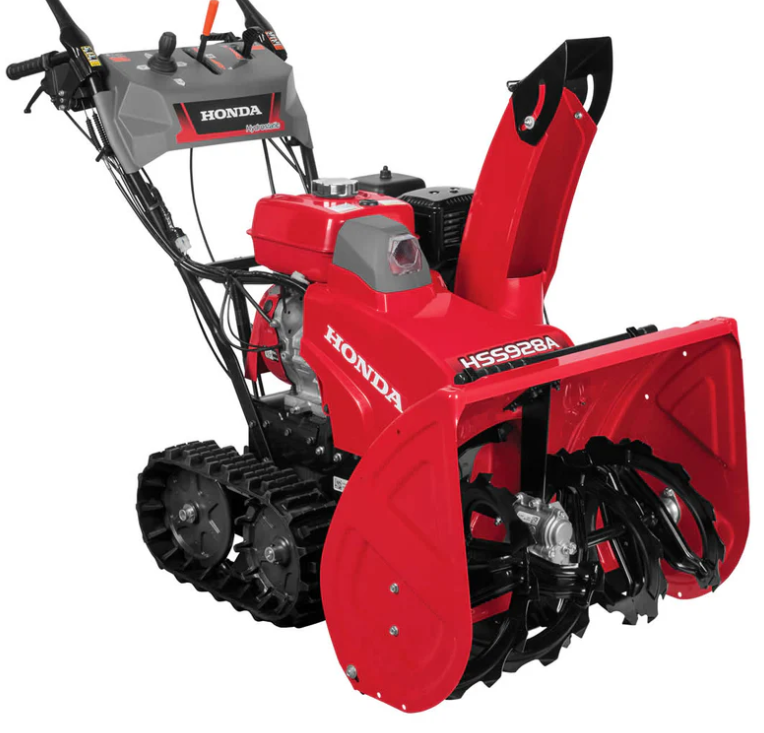 HSS928ATD 270cc 28" Track Drive Two Stage Snow Blower with Electric Start