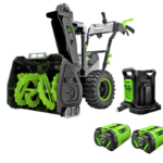 SNT2807 28 in. Self-Propelled 2-Stage Snow Blower with Peak Power and 2 x 12.0 Ah Batterie