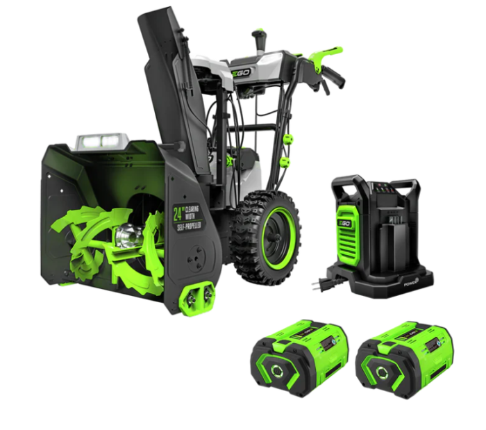 SNT2416 24 in. Self-Propelled 2-Stage XP Snow Blower with Peak Power and 2 x 10.0 Ah Batte
