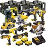 DCKT4T10P4 18V XR 10 Piece Power Tool Kit with 3 x 5.0Ah Batteries &amp
