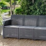 Rosalie 5 seater lounge set with storage table - Grey - view 4