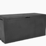 Storage Box Samoa 270L Anthracite Outdoor Garden Patio Cushion Shed Box