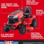 T2400 – 46" Hydrostatic Gas Riding Mower - view 4